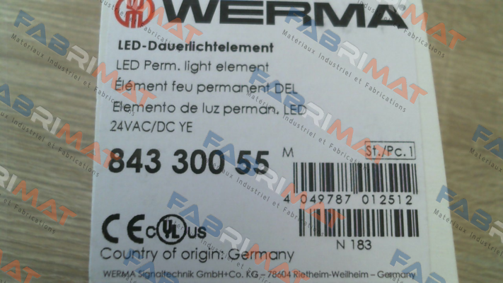 843.300.55 Werma