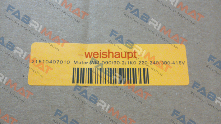 W-D90/90-2/0K5 Weishaupt