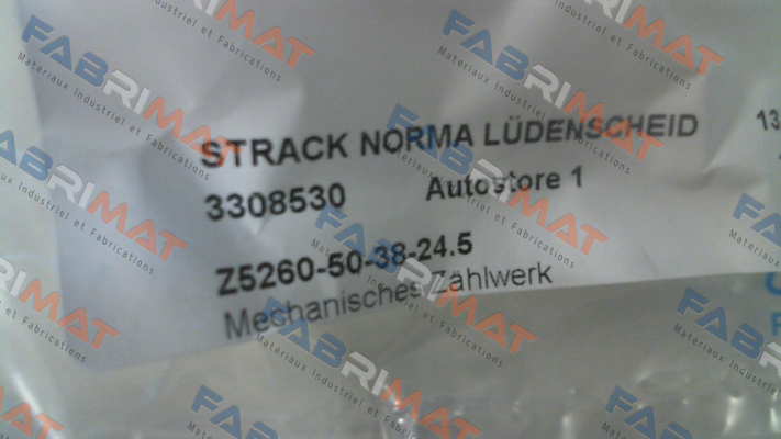 12606 / Z5260-50-38-24.5 Strack