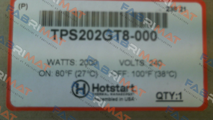 TPS202GT8-000 Hotstart