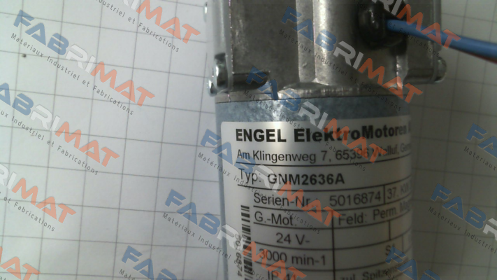 GNM2636A Engel Motor