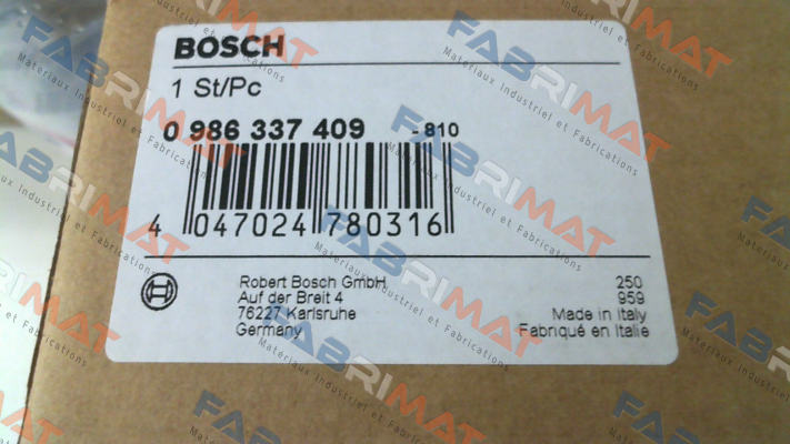 0 986 337 409 Bosch