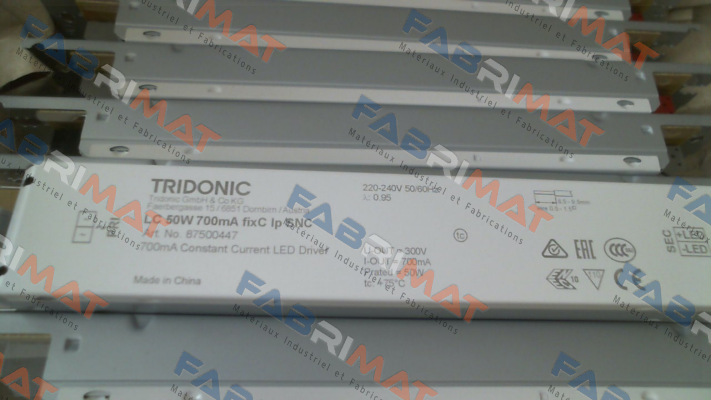 87500447 / LC50W 700mA fixC Ip SNC Tridonic