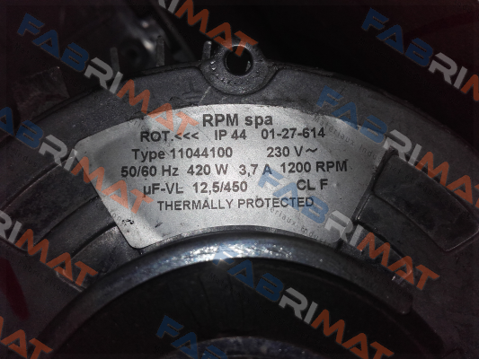 Type 11044100  OEM!!  RPM - Motori elettrici