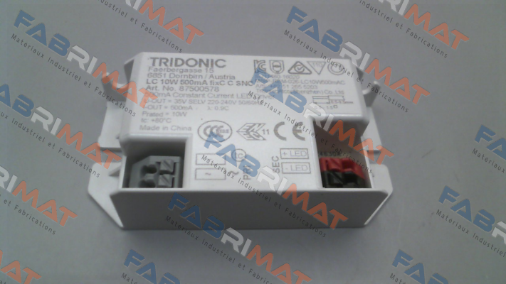 87500578 / LC 10W 500mA fixC C SNC Tridonic