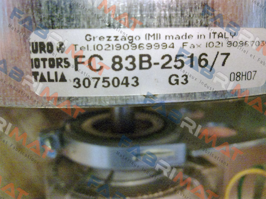 FC83B.2516/7 "3075043" Euro Motors Italia