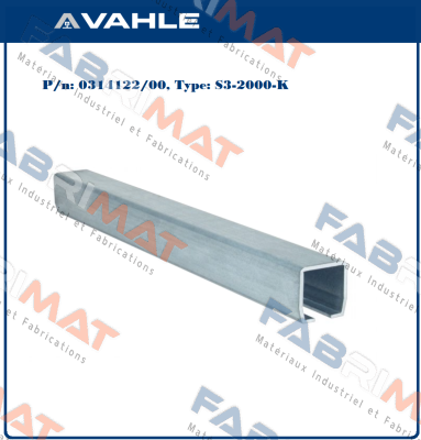 P/n: 0314122/00, Type: S3-2000-K Vahle