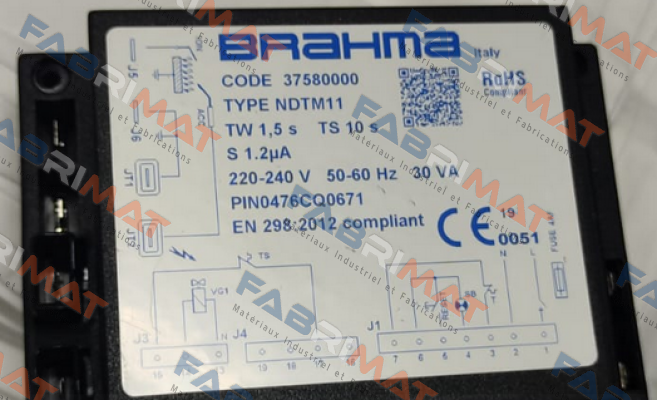 NDTM11 / 37580000 Brahma