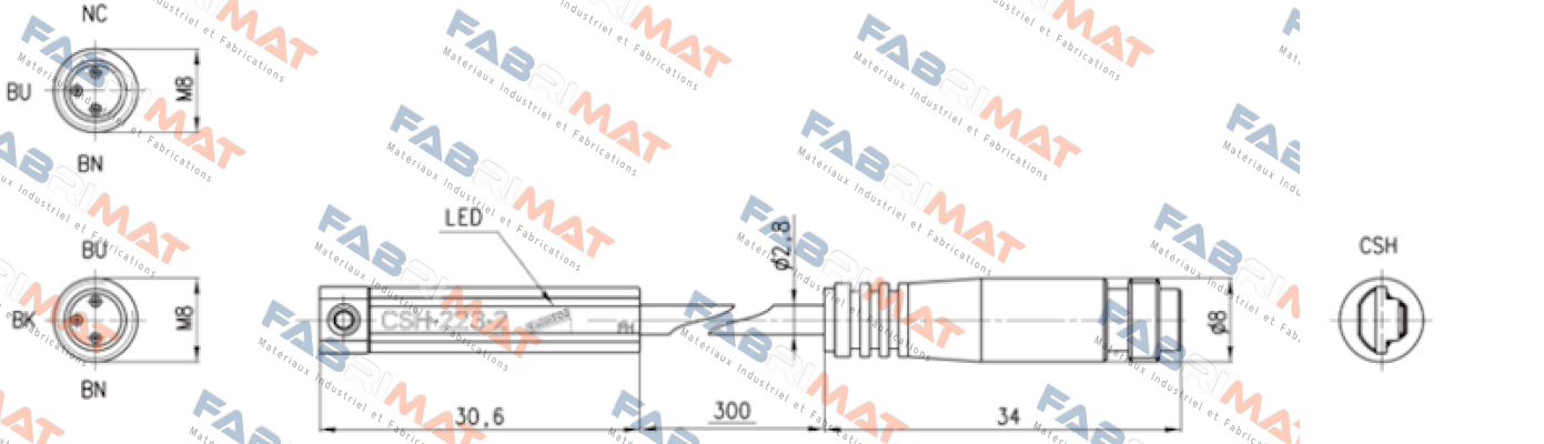 P/N: 10-8954-2530 Type: CSH-253 Camozzi