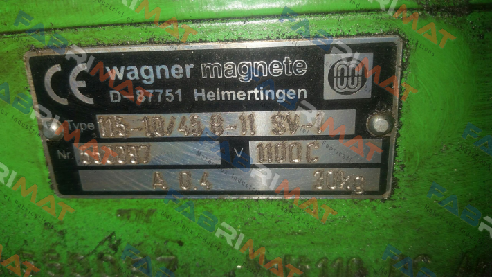 115-10/45.8-11 SV-1:110 Wagner Magnete