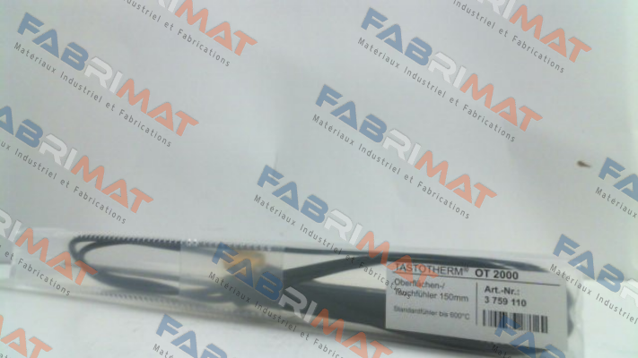 P/N: 3759-110 Type: OT 2000 Tastotherm