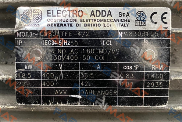 Type C 180 LTFE-2/4 Electro Adda