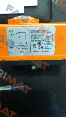 TC2V 1750 (Brand: Imit, color: orange) - alternative GTT / 7RG (Brand: Afriso, color: grey)  IMIT (Afriso)