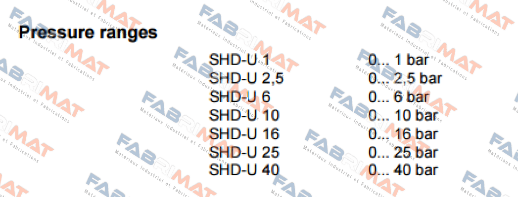 SHD-U 6  S+S REGELTECHNIK